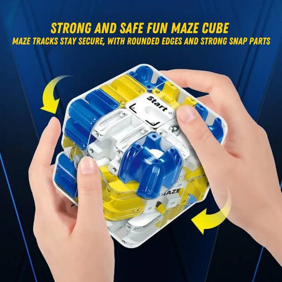 3D Ball Rolling Cube challenge