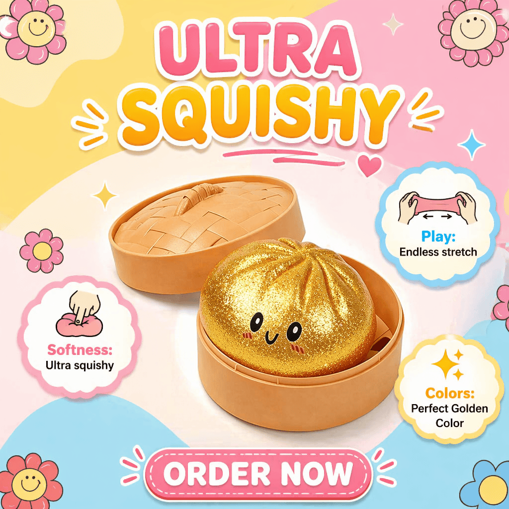 Dumpling Squishy Toy