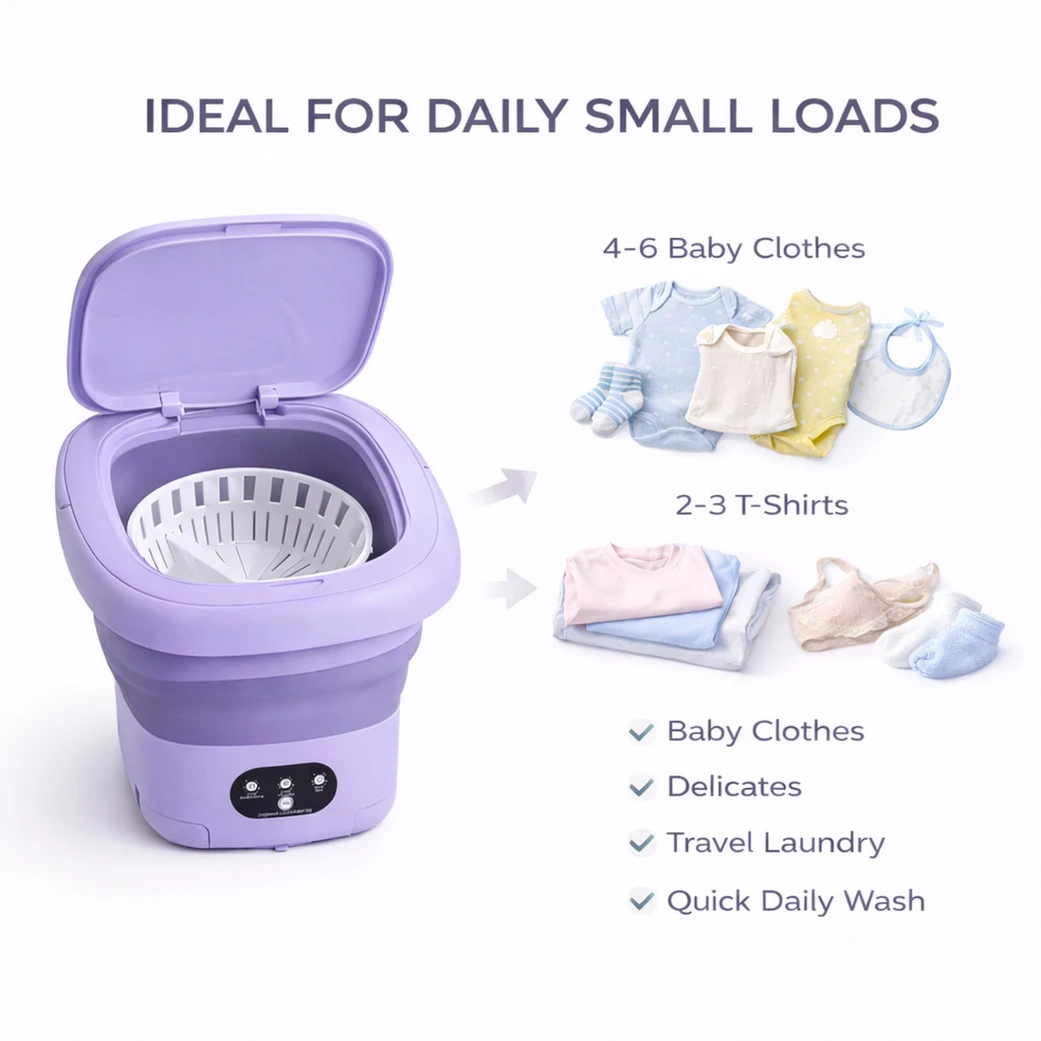 Foldable Mini Washing Machine - Image 3